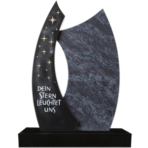 D011-19 Premium Black / Orion Blue