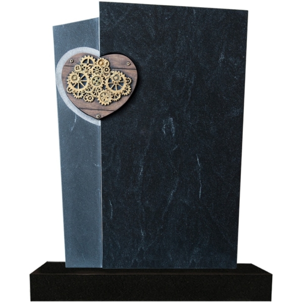 H021-19 Virginia Black mit Herz