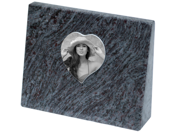 Porzellanfoto auf Granit-Fotokeil